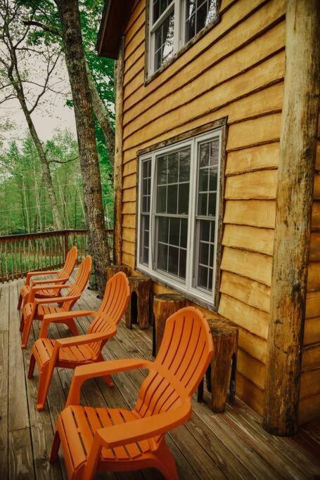 Treehouse In Maine Woods- The Grand Oak Villa Lovell Exterior photo