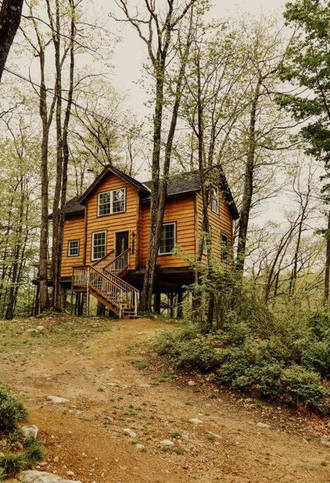 Treehouse In Maine Woods- The Grand Oak Villa Lovell Exterior photo